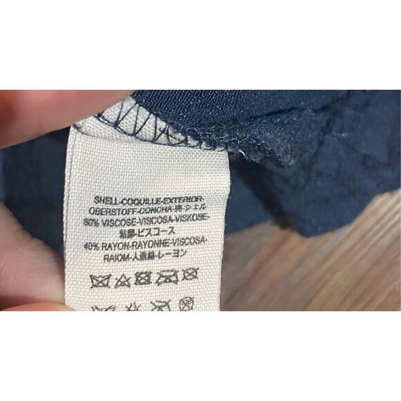 Free People Look Through Keyhole Crinkle Tank in Indigo sz small - Picture 8 of 8